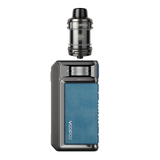 Metal Gray VooPoo Drag 6 Vape Kit on a White Background.