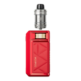 Red VooPoo Drag 6 Vape Kit on a White Background.