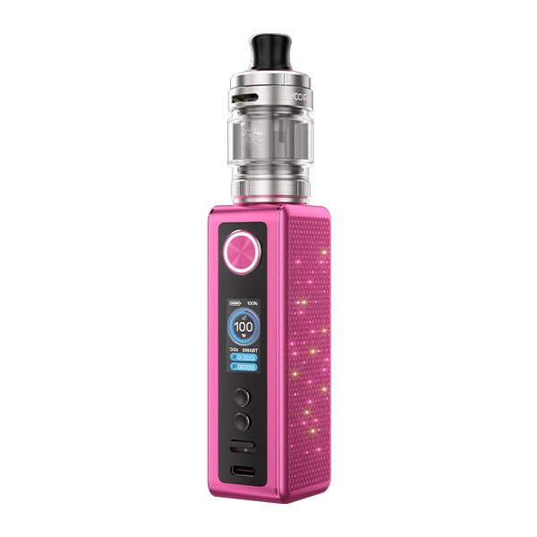 VooPoo Vinci Spark100 Kit Rose Red available from the online vape shop Vape Town UK