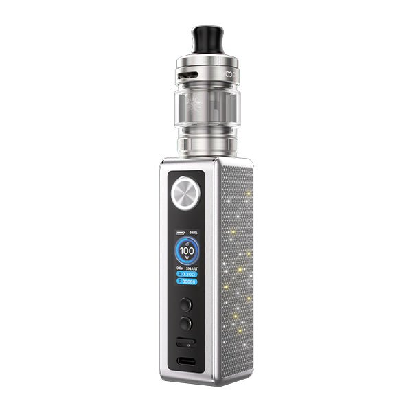 VooPoo Vinci Spark100 Kit Silver available from the online vape shop Vape Town UK