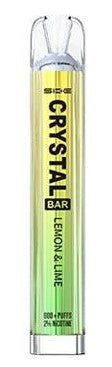 Crystal Bar Disposable Vape Kit Lemon And Lime