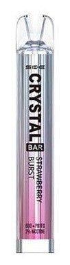 Crystal Bar Disposable Vape Kit Strawberry Burst