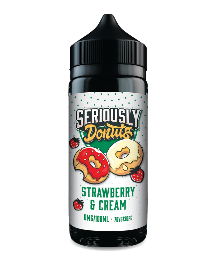 Seriously Donuts Strawberry and Cream E-Liquid Shortfill 100ml