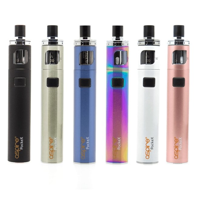 Aspire PockeX Replacement Glass Silver available from the online vape shop Vape Town UK