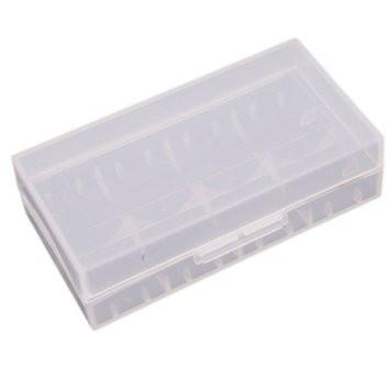 Clear Plastic 18650 Battery Case - Vape Town
