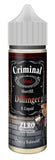 Criminal E - Liquid Dillinger 50ml Shortfill - Vape Town