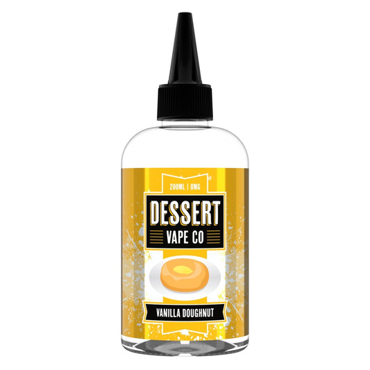 Dessert Vape Co - Vanilla Doughnut Shortfill E - Liquid 200ml - Vape Town