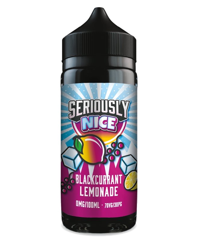 Doozy Seriously Nice - Blackcurrant Lemonade 100ML - Vape Town Online