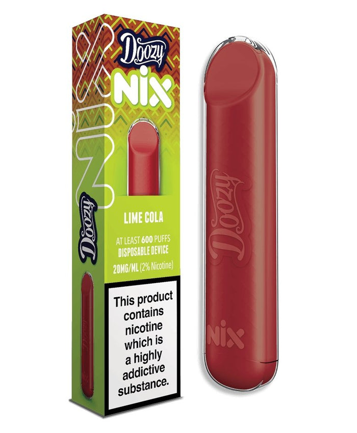 Doozy Vape Co NIX - Lime Cola | Disposable Vape Kit - Vape Town Online