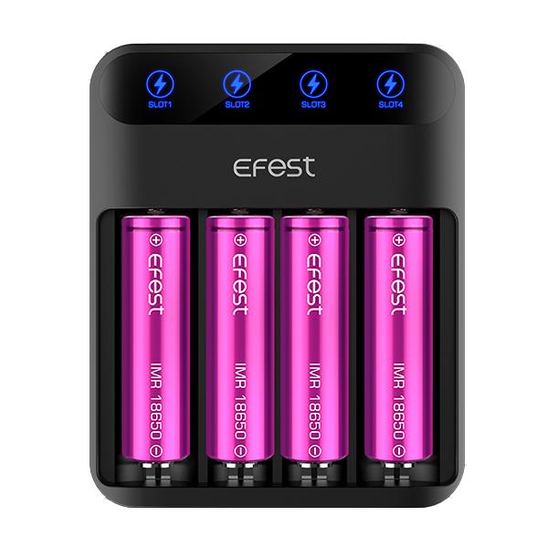 EFEST Q4 Intelligent LED Battery Charger - Vape Town Online