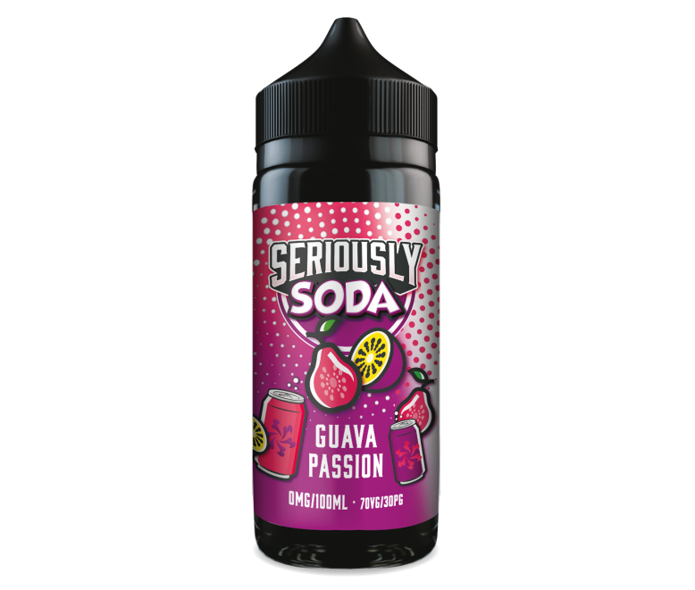 Doozy Seriously Soda Guava and Passion-fruit 100ml