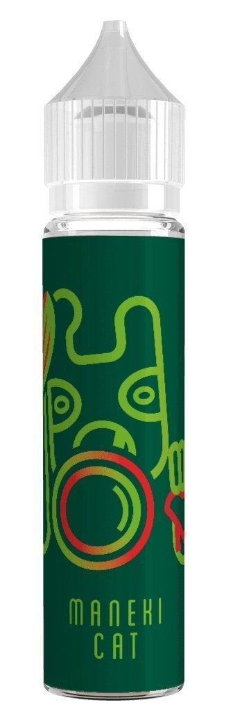 JUJU Maneki Cat - Melon Strawberry Bubblegum 50ml Shortfill - Vape Town