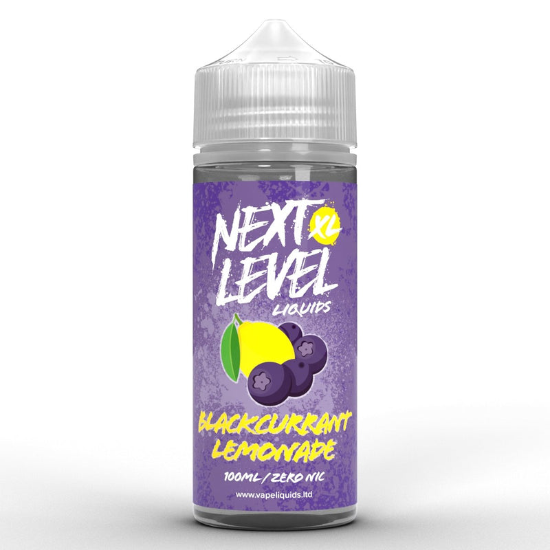 Next Level XL Blackcurrant Lemonade 100ml - Vape Town