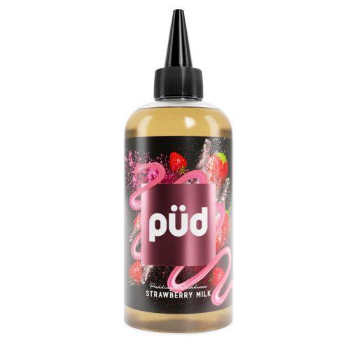 PUD Pudding & Decadence Strawberry Milk 200ml - Vape Town Online
