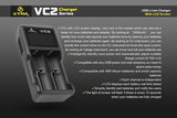 XTAR VC2 Intellicharger - Vape Town
